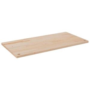 vidaXL Tampo de secret&aacute;ria 100x50x2,5 cm pinho maci&ccedil;o