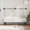 vidaXL Cabeceira Suspensa Branco 150 x 55 x 5 cm Couro Sint&eacute;tico