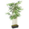 vidaXL &Aacute;rvore de bambu artificial 730 folhas 120 cm verde
