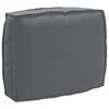 vidaXL Almofada Antracite 50 x 40 x 12 cm Tecido Oxford