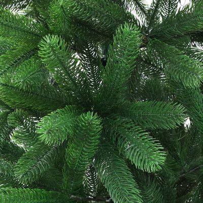 vidaXL Árvore de Natal artificial agulhas realistas 180 cm verde