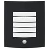 vidaXL Luz de Parede para Exterior Preto 23,5 x 9 x 26 cm