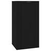 vidaXL M&oacute;vel de TV de parede 40x34,5x80 cm preto