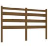 vidaXL Cabeceira de cama 206x4x100 cm pinho maci&ccedil;o castanho mel