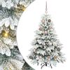 vidaXL &Aacute;rvore de Natal Artificial com 150 LEDs Branco 120 cm PE e PVC