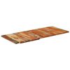 vidaXL Tampo mesa retangular 60x140cm 25-27 mm madeira recuper. maci&ccedil;a