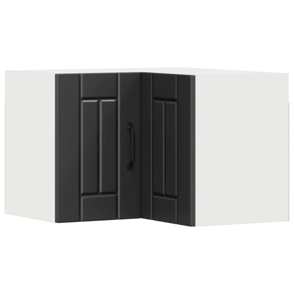 vidaXL Arm&aacute;rio de Cozinha Preto 57 x 57 x 40 cm Madeira processada