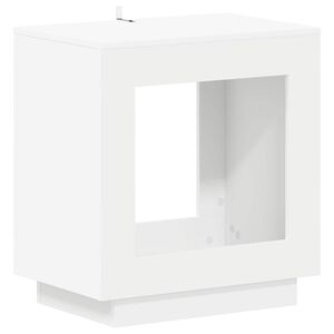 vidaXL Mesa Lateral Branco 60 x 40 x 65 cm Derivados de Madeira