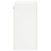 vidaXL M&oacute;veis parede p/ TV 2pcs 40,5x30x60 cm derivados madeira branco