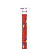 vidaXL Corda de barco 5 mm 50 m polipropileno vermelho