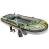 Intex Conjunto Seahawk 4 barco insufl&aacute;vel com remos e bomba 68351NP