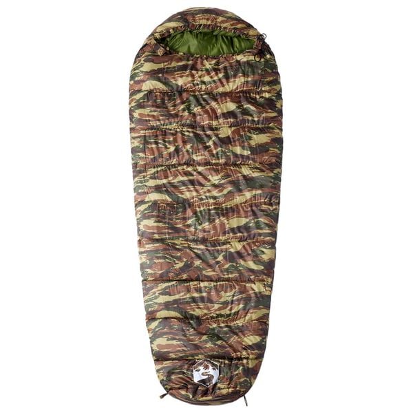 vidaXL Saco-cama m&uacute;mia de campismo para adultos 3 esta&ccedil;&otilde;es