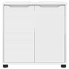 vidaXL Gabinete para lavat&oacute;rio de banheiro Branco 60 x 30 x 60 cm