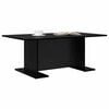 vidaXL Mesa de centro Carvalho preto 103.5 x 60 x 40 cm