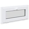 vidaXL Janela de por&atilde;o RISOR 80 x 40 cm PVC e Vidro