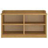 vidaXL Banco de entrada SANDNES 87x40x50 cm pinho maciço