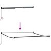 vidaXL Toldo retr&aacute;til manual 300x250 cm bord&ocirc;