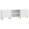 vidaXL Gabinete para TV Branco Brilhante 150 x 31 x 50 cm
