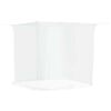 vidaXL Rede mosquiteira suspensa malha branco 220x120x150 cm