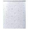vidaXL Pel&iacute;cula para janela fosca 45x500 cm PVC padr&atilde;o de flor