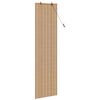 vidaXL Estores de rolo com cortinas Manual Natura 60 x 220 cm Bambu