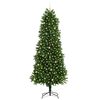 vidaXL &Aacute;rvore de Natal com 300 LEDs com suporte Verde 240 cm PE