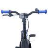 vidaXL Bicicleta Infantil 20 Polegadas para 6-11 Anos Azul Preto