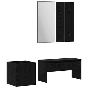 vidaXL Conjunto de m&oacute;veis de corredor 5 unid. 80 x 30,5 x 40 cm