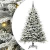 vidaXL &Aacute;rvore de Natal Artificial Pr&eacute;-iluminada com Conjunto de Bolas