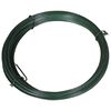 vidaXL Arame para prender cerca 25 m 1,4/2 mm a&ccedil;o verde
