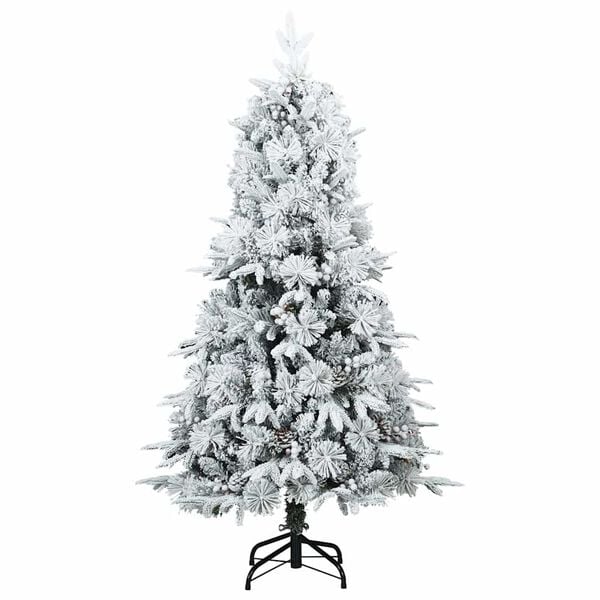 vidaXL &Aacute;rvore de Natal Articulada Artificial Verde 120 cm PE e PVC