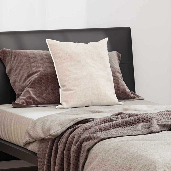 vidaXL Almofada com travesseiro Branco 61 x 41 x 20 cm Poli&eacute;ster