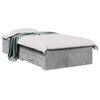 vidaXL Estrutura da Cama Cinzento Cimento Derivados de Madeira