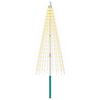 vidaXL Luz para &aacute;rvore de Natal com estaca e mastro 180 cm 270 LED