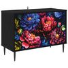 vidaXL Gabinete para TV KIEL 69 x 33 x 50,5 cm Carvalho Preto