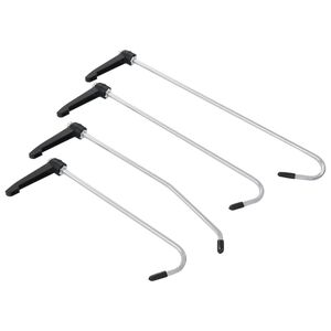 vidaXL 4 pcs conjunto de repara&ccedil;&atilde;o de mossas sem repintura