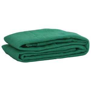 vidaXL Rede de reboque 3x5 m PEAD verde