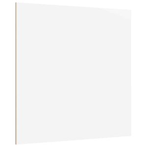 vidaXL Pain&eacute;is de Decora&ccedil;&atilde;o 12 unid. Branco 30 x 30 x 0,27 cm