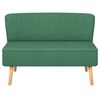 vidaXL Sofá de tecido 117x55,5x77 cm verde