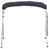 vidaXL Toldo de 4 arcos Bimini c/ paredes laterais 243x(185-198)x137cm