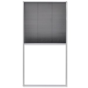 vidaXL Tela anti-insetos plissada para janela 80 x 160 cm