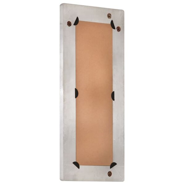 vidaXL Espelho estilo aviador 110x50 cm metal