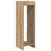 vidaXL Suporte para Plantas Carvalho Arttisan 30 x 30 x 100 cm