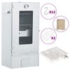 vidaXL Defumador p/ churrasqueira c/ gerador fumo frio a&ccedil;o galvanizado