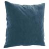 vidaXL Almofadas decorativas 2 pcs 40x40 cm veludo azul