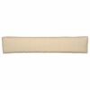 vidaXL Conjunto de Almofadas para Palete 2 pcs Bege 200 x 40 x 8 cm