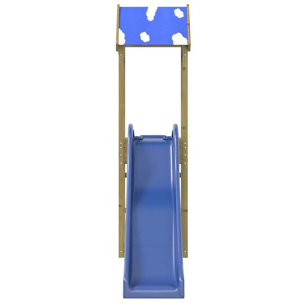 vidaXL Conjunto de brincar para exterior madeira de pinho impregnada