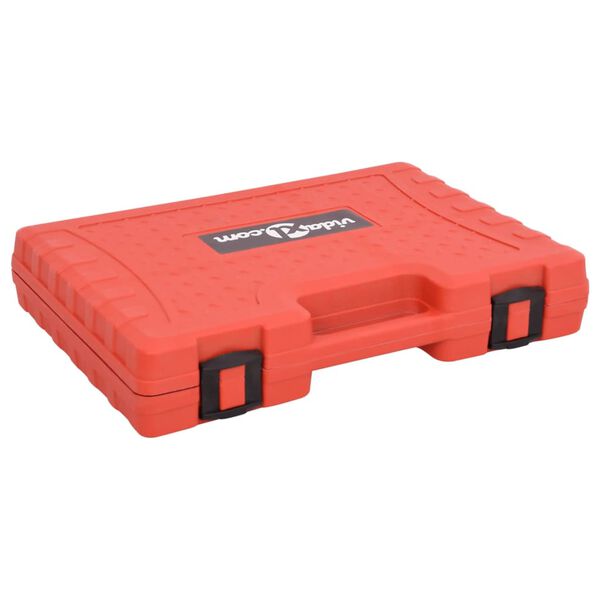 vidaXL 13 pcs Kit universal de purga de travões pressão pneumática