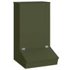 vidaXL Comedouro para Porcos Verde Oliva 55 x 51 x 91,5 cm 20 kg