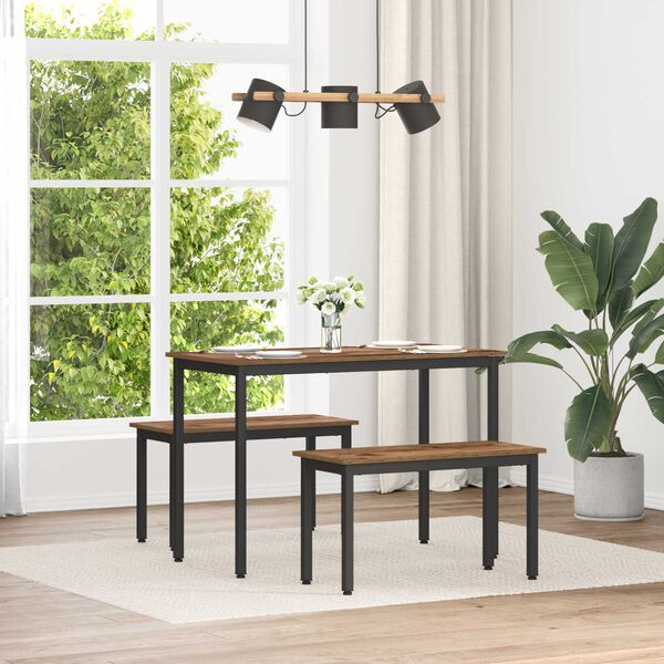 vidaXL banco Madeira antiga 80 x 35 x 45 cm Madeira processada